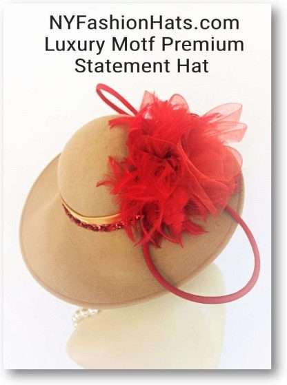 Haute Couture Fashion Hat By NYFashionHats.com