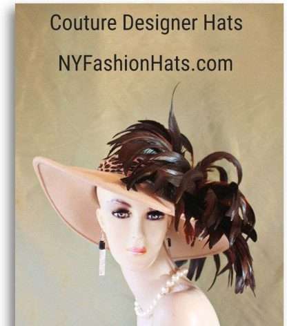 Haute Couture Designer Hats, Avant Garde Fashion Hats, Hats For Horse Races, Pillbox Wedding Hats, Bridal Headpiece, Mother Of The Bride Hats, Large Brim Hats, Satin Hats, Premium Winter Wool Hats, Straw Hats, couturedesignerhats.com Special Occasion Hats By NYFashionHats.com