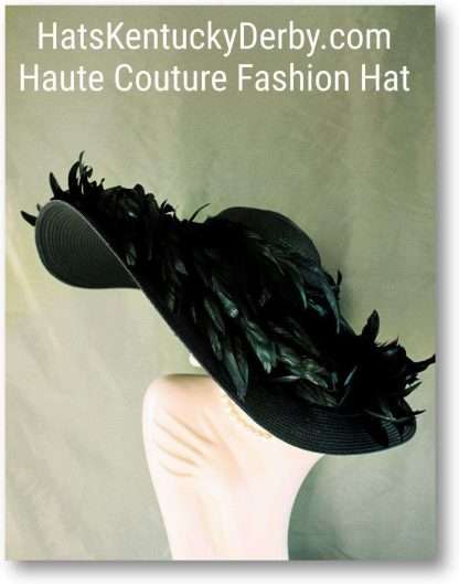 Haute Couture Fashion Hat By NYFashionHats.com