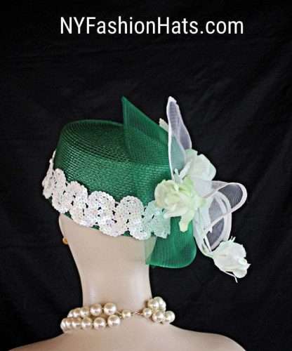 Occasion Wedding Bridal Hat By NYFashionHats.com