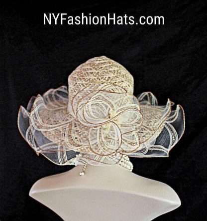 Haute Couture Fashion Hat By NYFashionHats.com