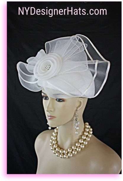 Haute Couture Fashion Hat By NYFashionHats.com