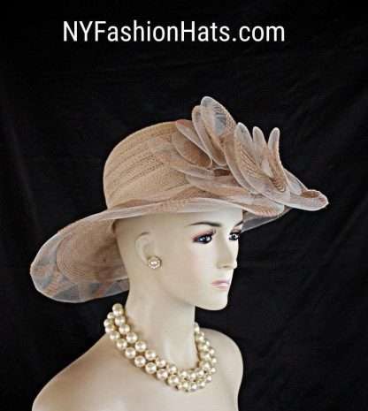 Occasion Wedding Bridal Hat By NYFashionHats.com