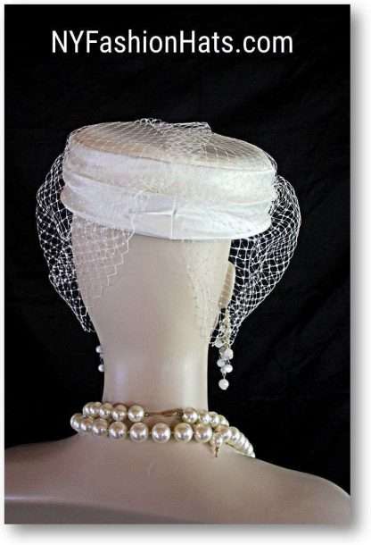 Occasion Wedding Bridal Hat By NYFashionHats.com