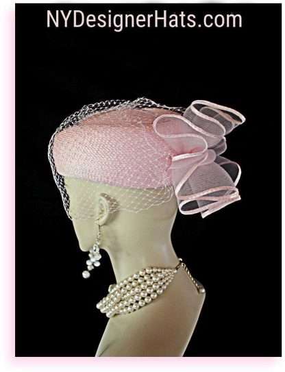 Occasion Wedding Bridal Hat By NYFashionHats.com