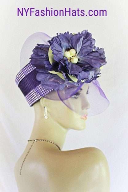 Occasion Wedding Bridal Hat By NYFashionHats.com