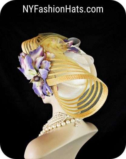 Occasion Wedding Bridal Hat By NYFashionHats.com