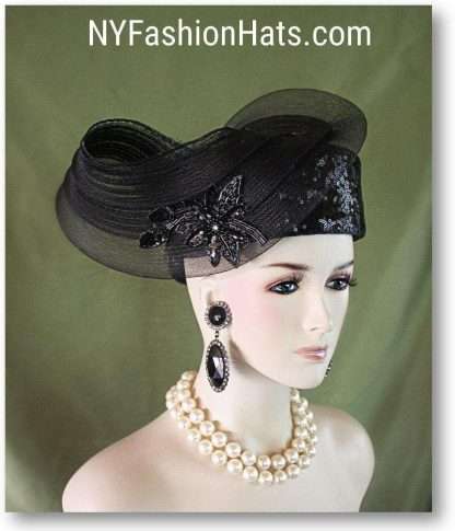 Occasion Wedding Bridal Hat By NYFashionHats.com