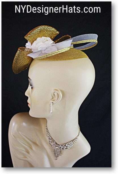 Occasion Wedding Bridal Hat By NYFashionHats.com