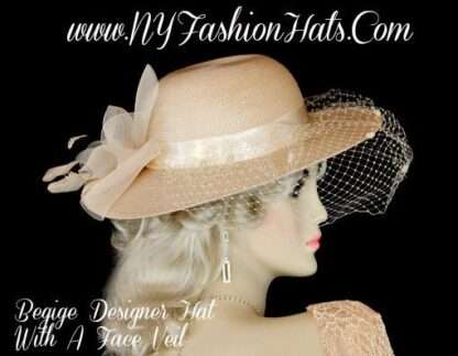 Haute Couture Fashion Hat By NYFashionHats.com