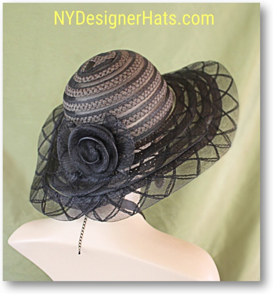 Haute Couture Designer Avant Garde Fashion Hats For Women