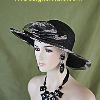 Haute Couture Designer Avant Garde Fashion Hats For Women