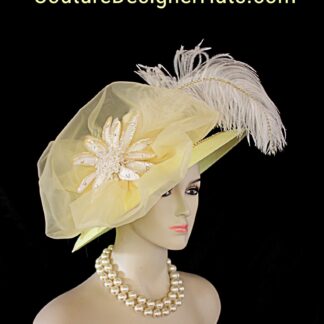 Haute Couture Designer Avant Garde Fashion Hats For Women