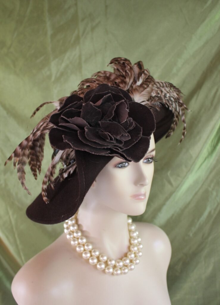 Haute Couture Designer Avant Garde Fashion Hats For Women