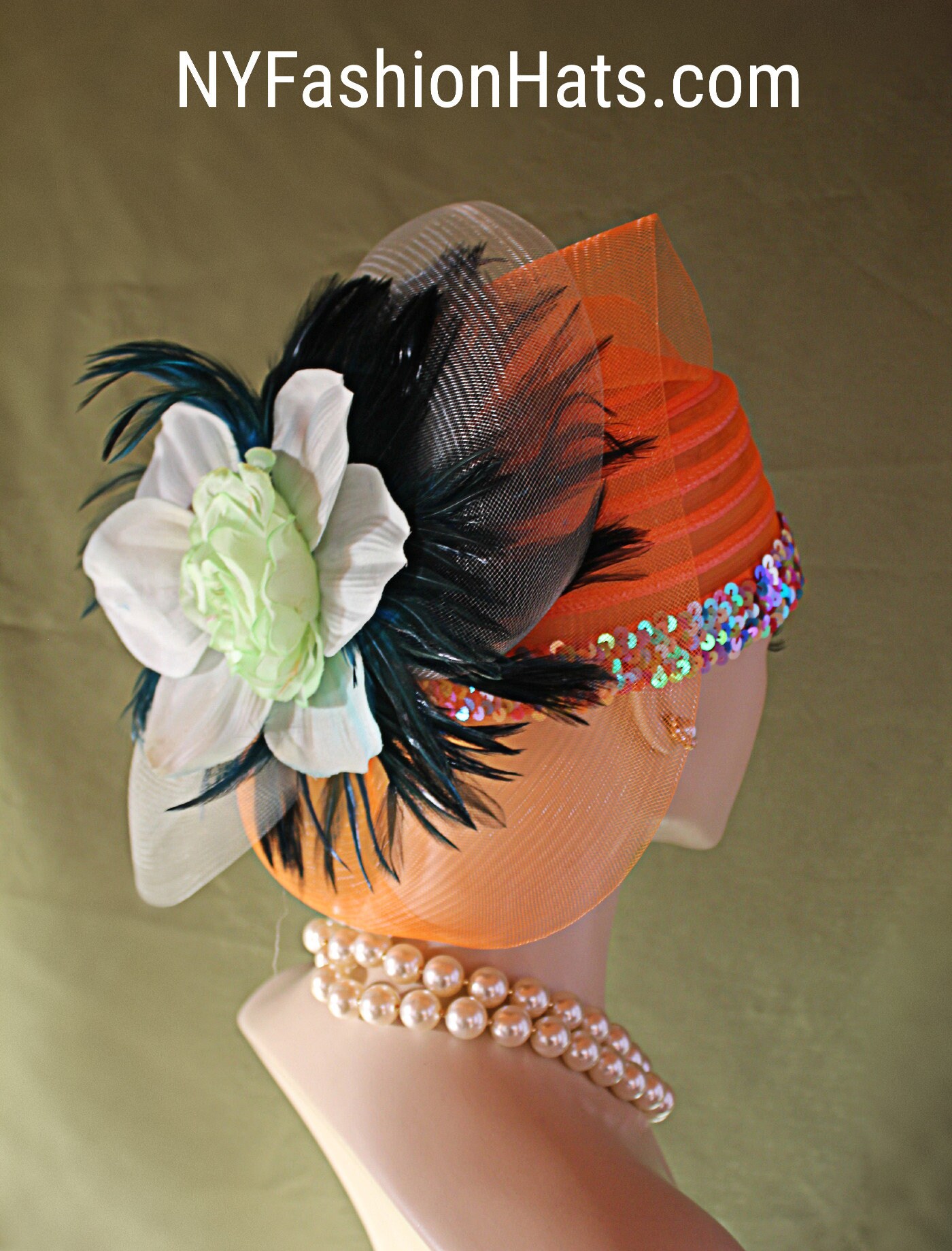 Haute Couture Designer Avant Garde Fashion Hats For Women