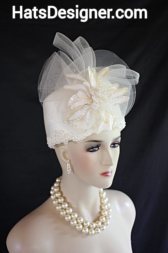 Haute Couture Designer Avant Garde Fashion Hats For Women