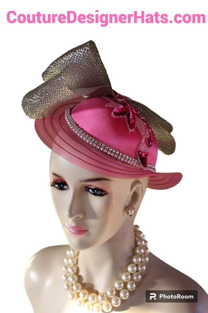 Haute Couture Designer Avant Garde Fashion Hats For Women