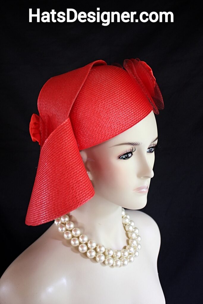 Haute Couture Designer Avant Garde Fashion Hats For Women