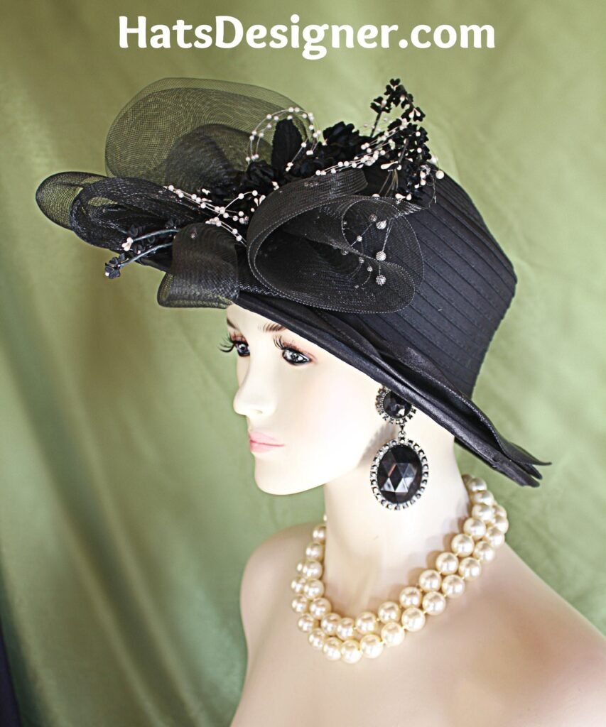 Haute Couture Designer Avant Garde Fashion Hats For Women