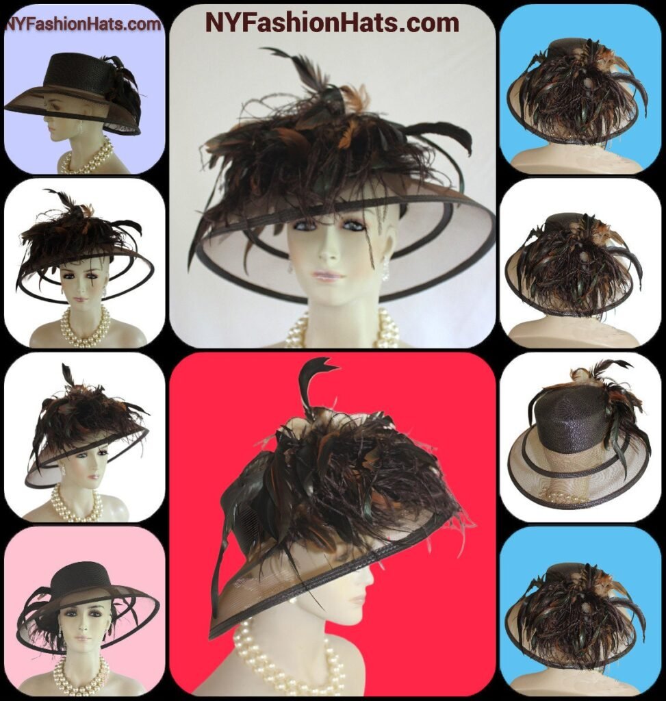 Haute Couture Designer Avant Garde Fashion Hats For Women