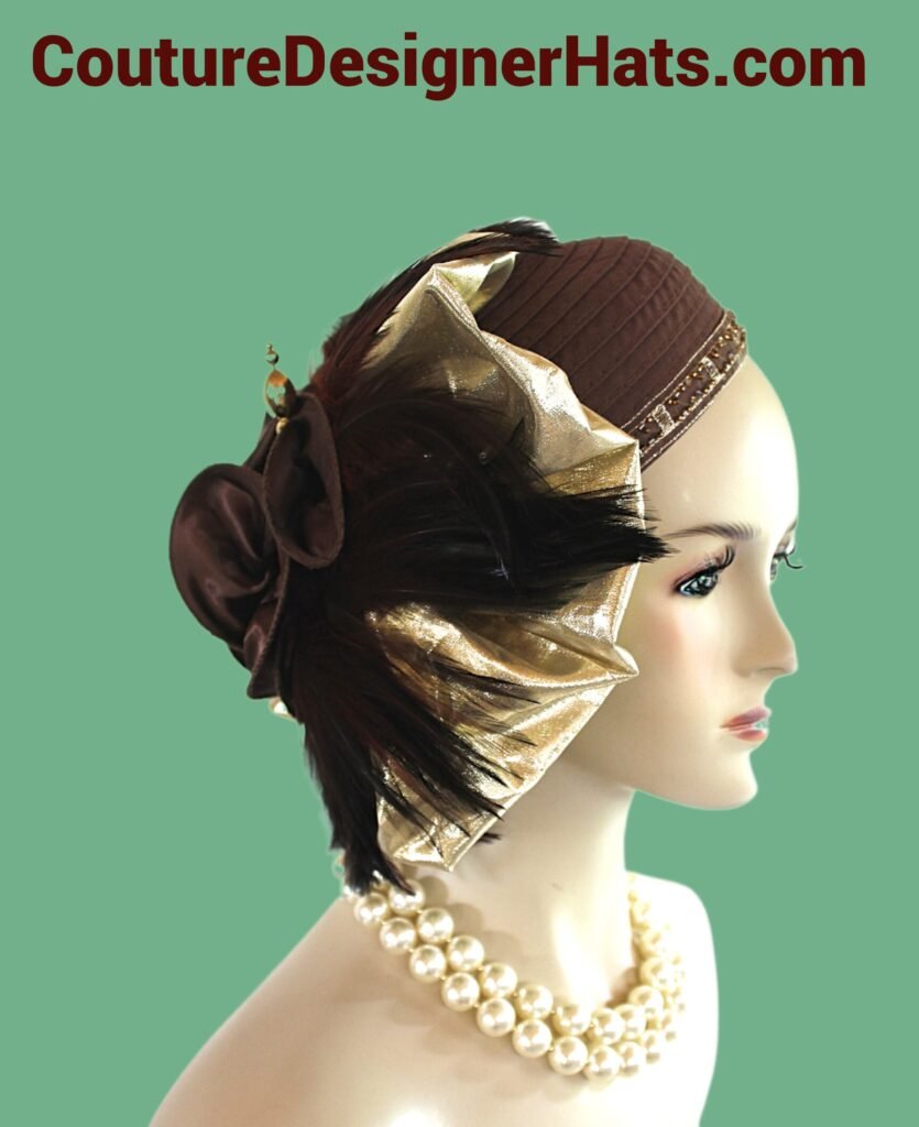 Haute Couture Designer Avant Garde Fashion Hats For Women