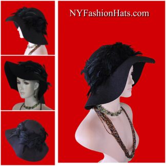 Haute Couture Designer Avant Garde Fashion Hats For Women